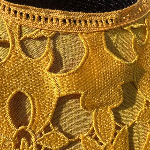 LOFT women’s XS embroidered lace sleeveless top - Picture 5 of 9